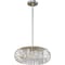 Maxim Lighting Arabesque 7-Light 18" Wide Golden Silver Pendant Light 24154BCGS - alternate 1